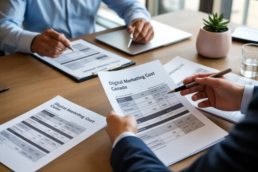 Digital Marketing Cost in Canada & Pricing Transparency